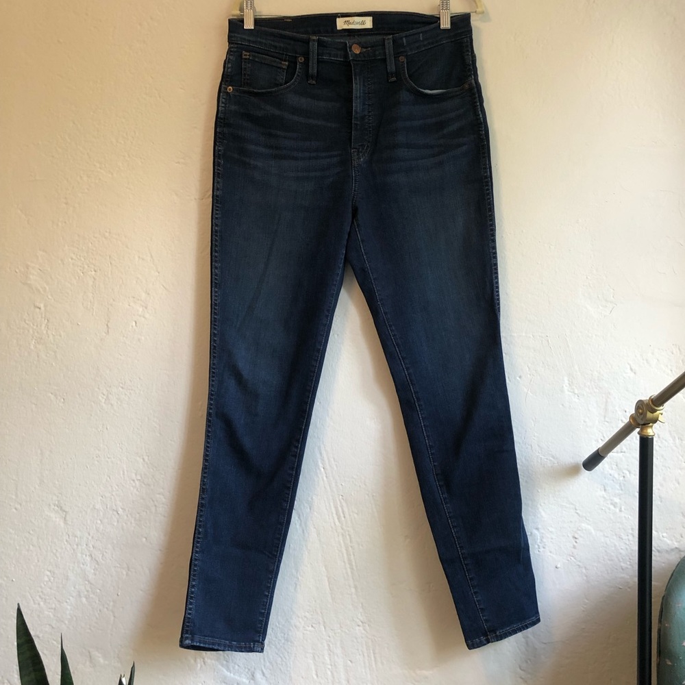 Madewell 10” high rise skinny